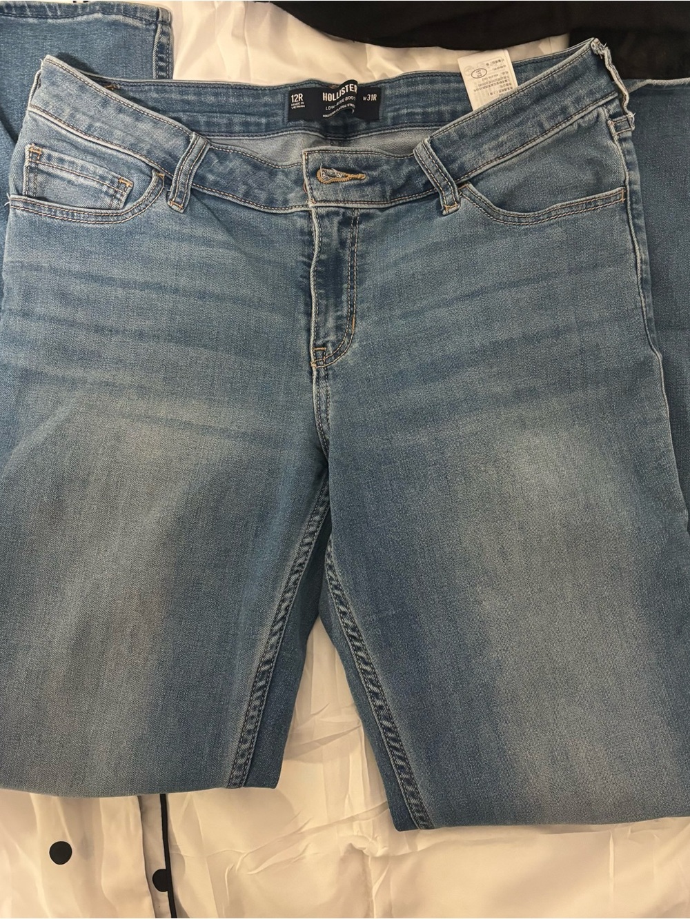 Hollister Women's Light Wash Skinny Jeans